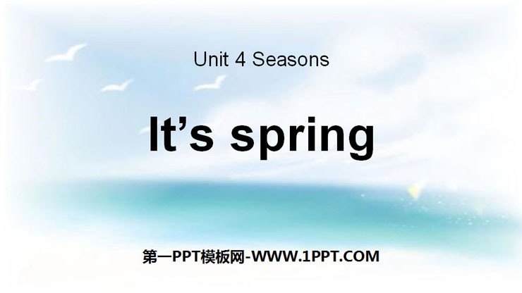 《It\s spring》Seasons PPT
