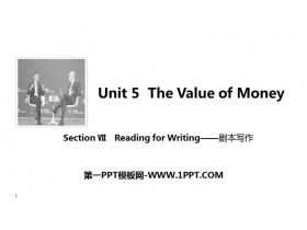《The Value of Money》SectionⅦ PPT课件
