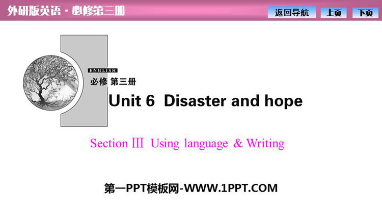 《Disaster and hope》SectionⅢ PPT课件