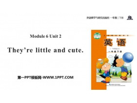 《They’re little and cute》PPT教学课件