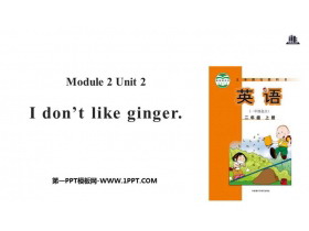 《I don/t like ginger》PPT教学课件