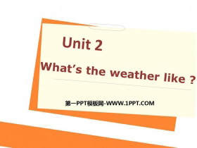 《What/s the weather like?》PPT课件下载
