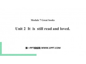 《It is still read and loved》Great books PPT课件下载