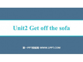 《Get off the sofa!》Look after yourself PPT教学课件