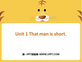 《The man is short》PPT优秀课件