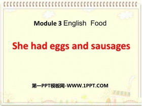 《She had eggs and sausages》PPT课件下载