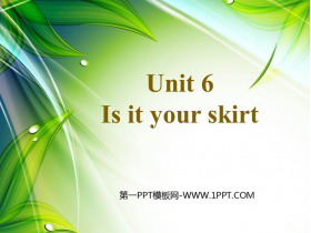 《Is this your skirt》PPT优秀课件