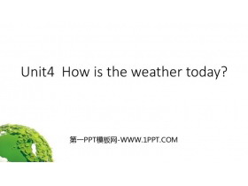 《How/s the weather today?》PPT精品课件