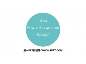 《How/s the weather today?》PPT优秀课件