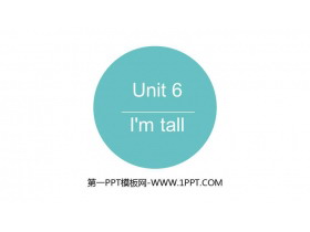 《I/m tall》PPT课件下载