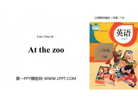 《At the zoo》Part B PPT课件(第2课时)