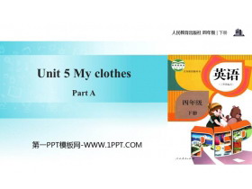《My clothes》Part A PPT课件(第3课时)