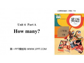 《How many?》Part A PPT课件(第1课时)