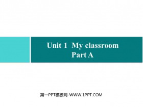 《My classroom》Part A PPT习题课件