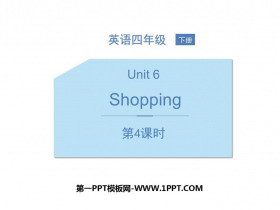 《Shopping》PPT教学课件(第4课时)