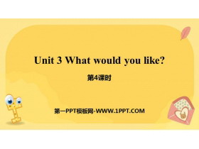 《What would you like?》PPT课件(第4课时)
