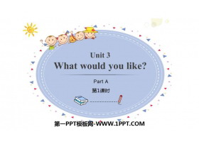 《What would you like?》PartA PPT课件(第1课时)