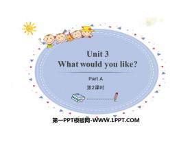 《What would you like?》PartA PPT课件(第2课时)