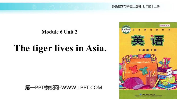 《The tiger lives in Asia》PPT教学课件
