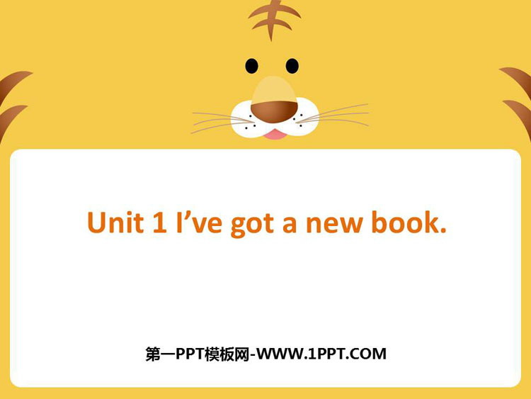 《I\ve got a new book》PPT课件下载