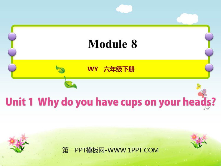 《Why do you have cups on your heads?》PPT教学课件