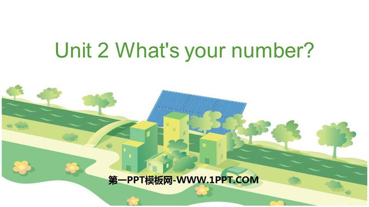 《What\s your number?》PPT教学课件