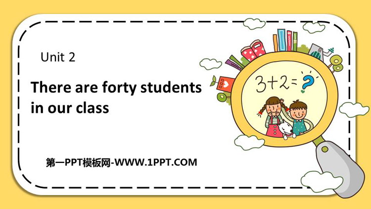 《There are forty students in our class》PPT课件下载