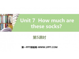 《How much are these socks?》PPT习题课件(第5课时)