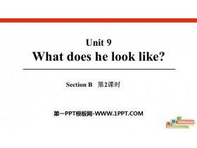 《What does he look like?》SectionB PPT课件(第2课时)