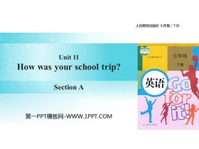 《How was your school trip?》SectionA PPT课件