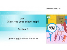 《How was your school trip?》SectionB PPT课件