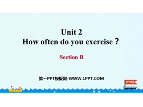 《How often do you exercise?》SectionB PPT课件