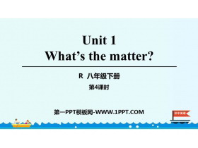 《What/s the matter?》PPT课件(第4课时)