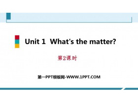 《What/s the matter?》PPT习题课件(第2课时)