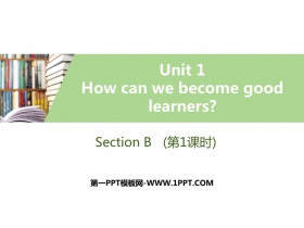 《How can we become good learners?》SectionB PPT习题课件(第1课时)