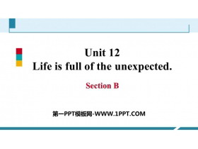 《Life is full of unexpected》SectionB PPT课件