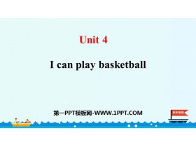 《I can play basketball》PPT课件