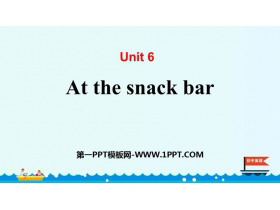 《At the snack bar》PPT课件