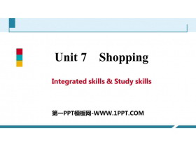 《Shopping》Integrated skills&Study skills PPT习题课件
