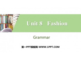 《Fashion》Grammar PPT习题课件