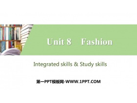 《Fashion》Integrated skills&Study skills PPT习题课件