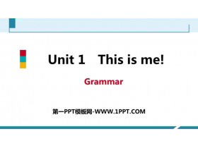 《This is me》Grammar PPT习题课件