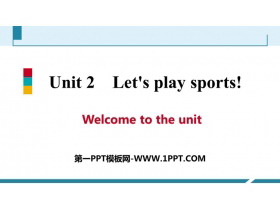 《Let/s play sports》PPT习题课件