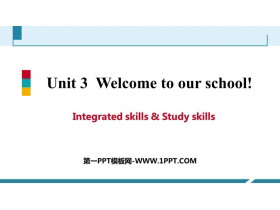 《Welcome to our school》Integrated skills&Study skillsPPT习题课件