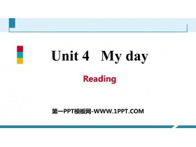 《My day》Reading PPT习题课件