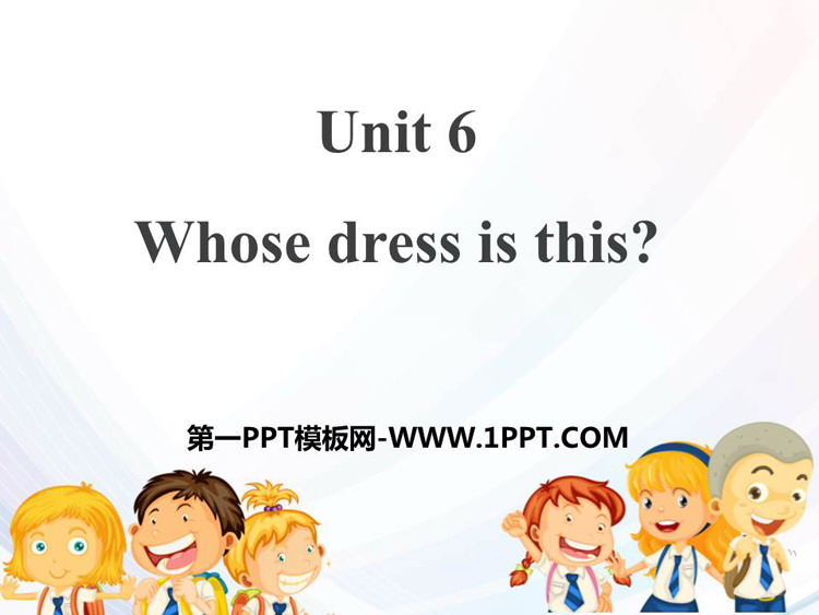 《Whose dress is this?》PPT下载