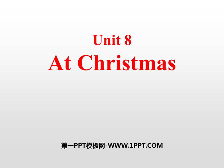 《At Christmas》PPT下载