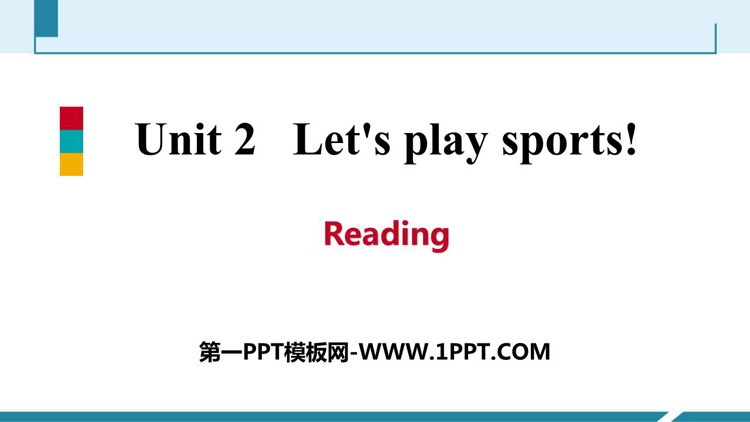 《Let\s play sports》Reading PPT习题课件