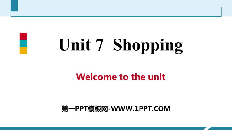 《Shopping》PPT习题课件
