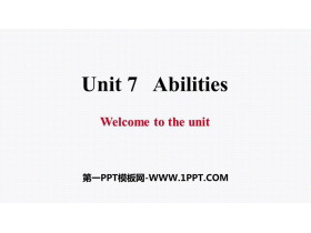 《Abilities》PPT习题课件